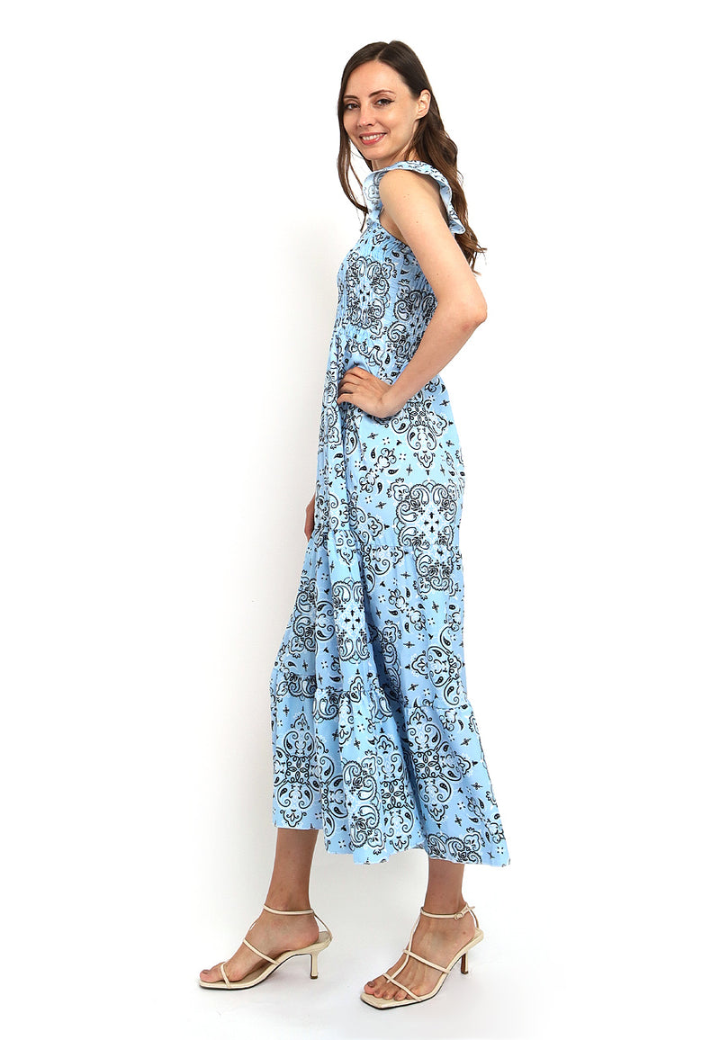 Maxikleid Paisley