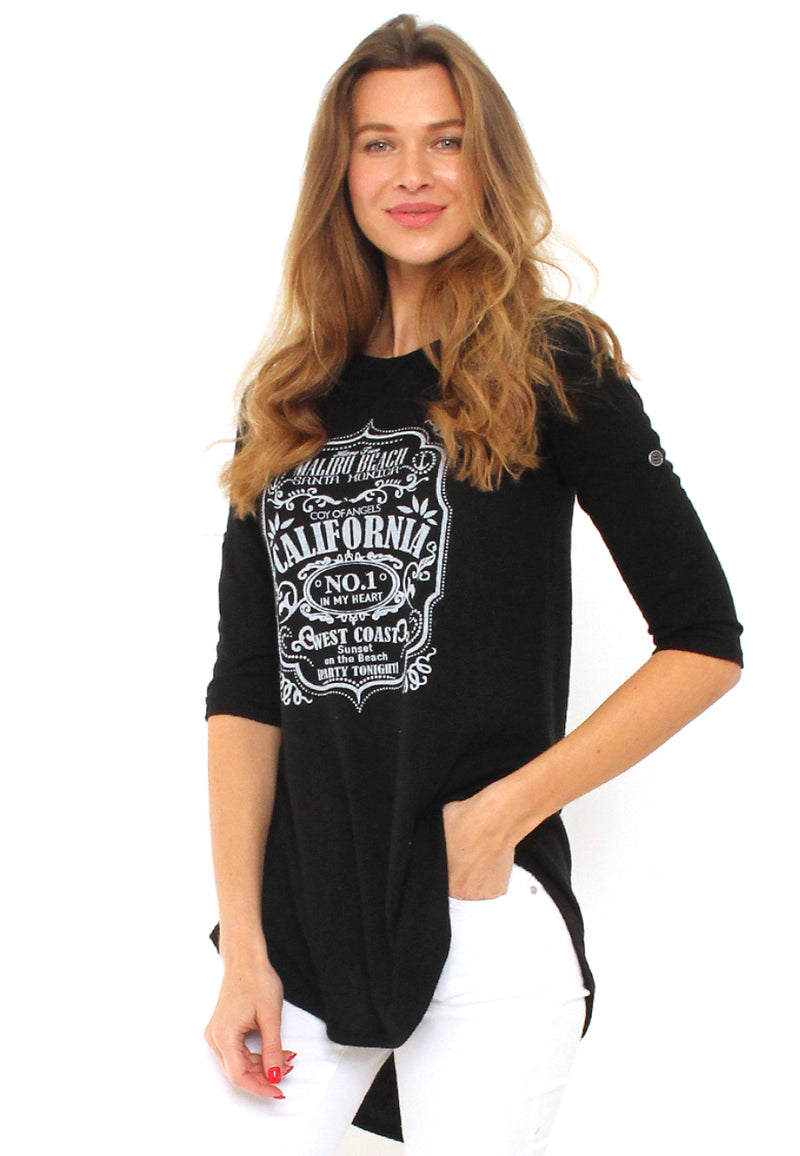 Top Cali mit Print