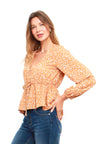 Top Cathline mit Print