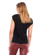 T-Shirt Love mit Zebra Print
