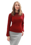 Pullover Princess mit Spitzendetail