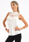 Top Amelia mit Spitze