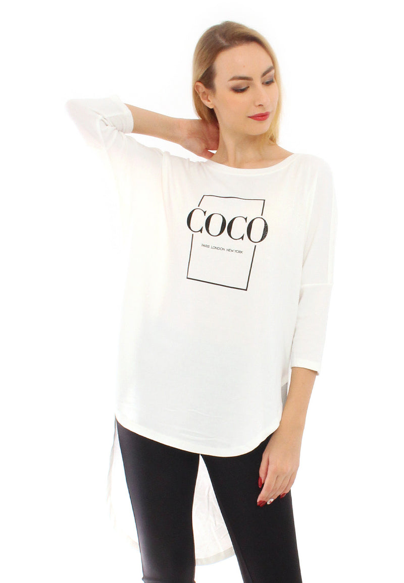 Top Coco mit Strass
