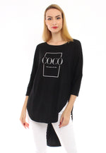 Top Coco mit Strass