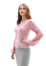 Pullover Princess mit Spitzendetail