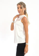 Top Amelia mit Spitze