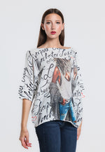 Knit Jumper Denim-1